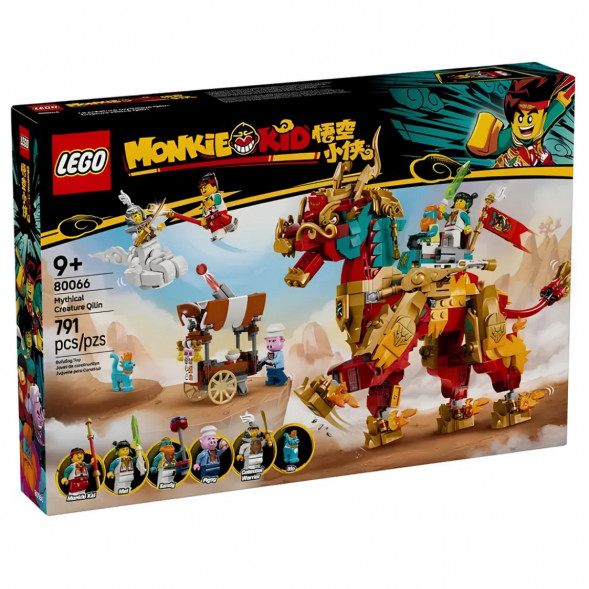 Конструктор LEGO Monkie Kid 80066 Мифическое существо Цилинь в Хабаровске