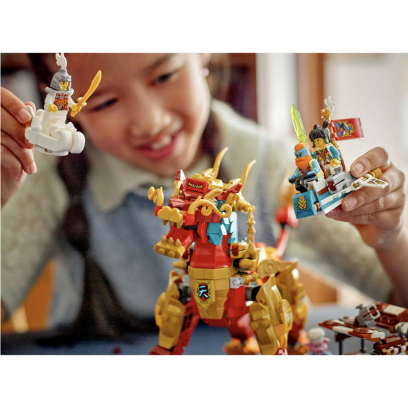 Конструктор LEGO Monkie Kid 80066 Мифическое существо Цилинь в Хабаровске