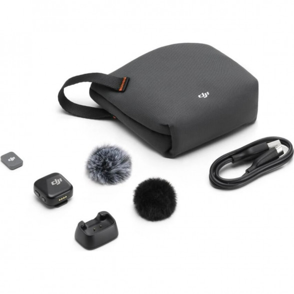 Микрофонный передатчик DJI Mic Mini (Infinity Black) в Хабаровске
