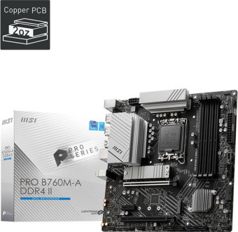 Материнская плата MSI PRO B760M-A DDR4 II в Хабаровске