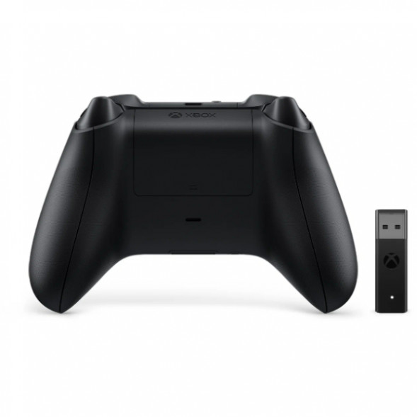 Геймпад Microsoft Xbox One and Series S/X Controller + беспроводной адаптер для PC, черный в Хабаровске