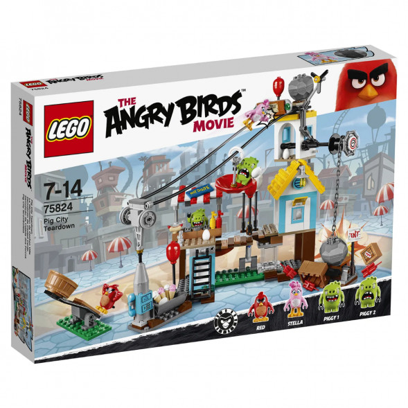 Конструктор LEGO Angry Birds 75824 Разгром Свинограда в Хабаровске