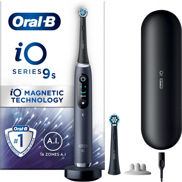 Электрическая зубная щетка Oral-B iO Series 9s (387071), Black Onyx в Хабаровске