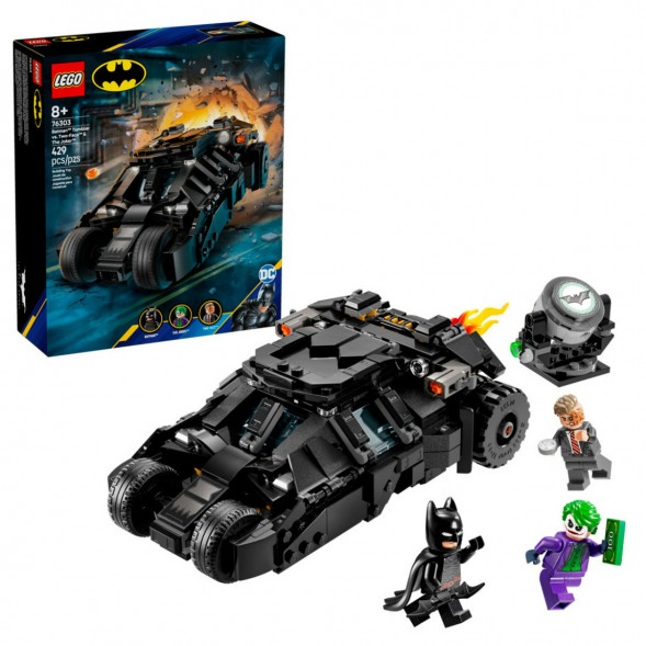 Конструктор LEGO Super Heroes 76303 Тумблер Бэтмена против Двуликого и Джокера в Хабаровске