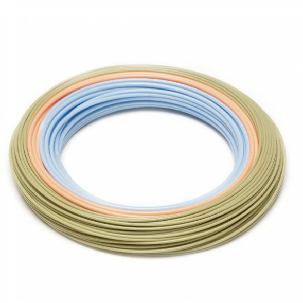Леска RIO Elite GT Float WF10F, Blue/Orange/Sea Grass в Хабаровске