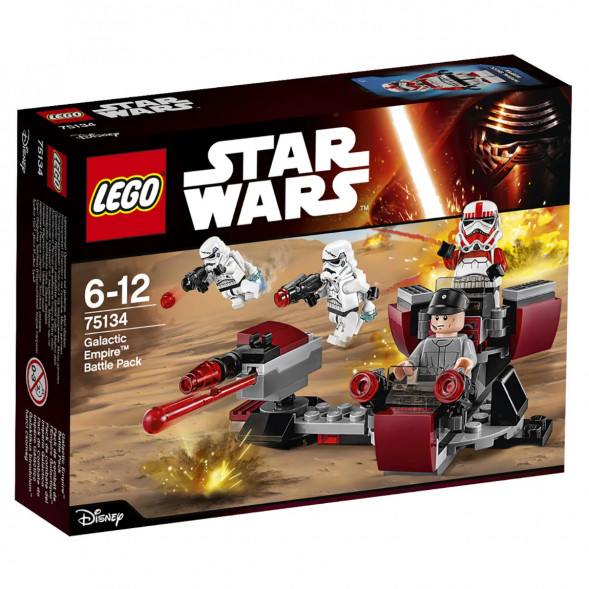 Конструктор LEGO Star Wars 75134 Боевой набор Галактической Империи в Хабаровске
