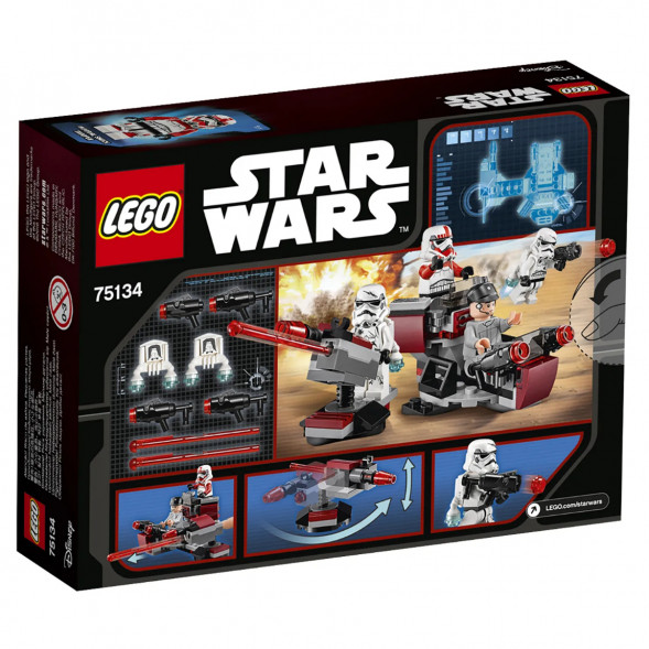 Конструктор LEGO Star Wars 75134 Боевой набор Галактической Империи в Хабаровске