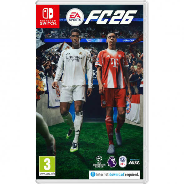 Игра EA Sports FC 26 (FIFA 26) [Nintendo Switch, русские субтитры] в Хабаровске