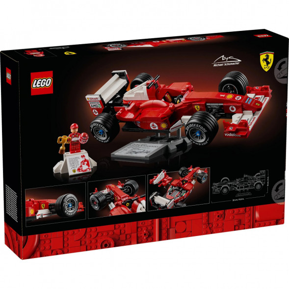 Конструктор LEGO Icons 11375 Ferrari F2004 и Михаэль Шумахер в Хабаровске