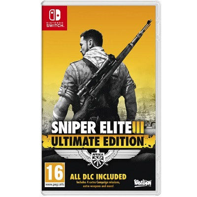 Игра Sniper Elite 3 Ultimate Edition для Nintendo Switch, картридж в Хабаровске