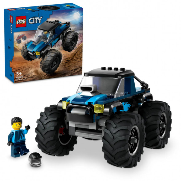 Конструктор LEGO City 60402 Синий Монстр-трак в Хабаровске