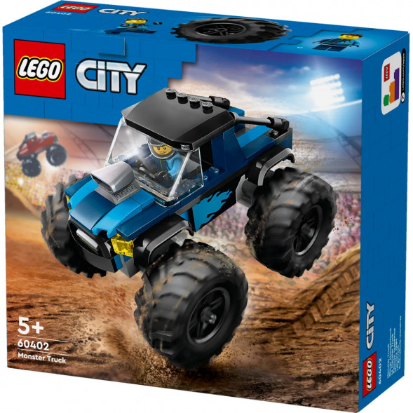 Конструктор LEGO City 60402 Синий Монстр-трак в Хабаровске