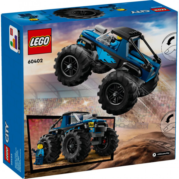 Конструктор LEGO City 60402 Синий Монстр-трак в Хабаровске