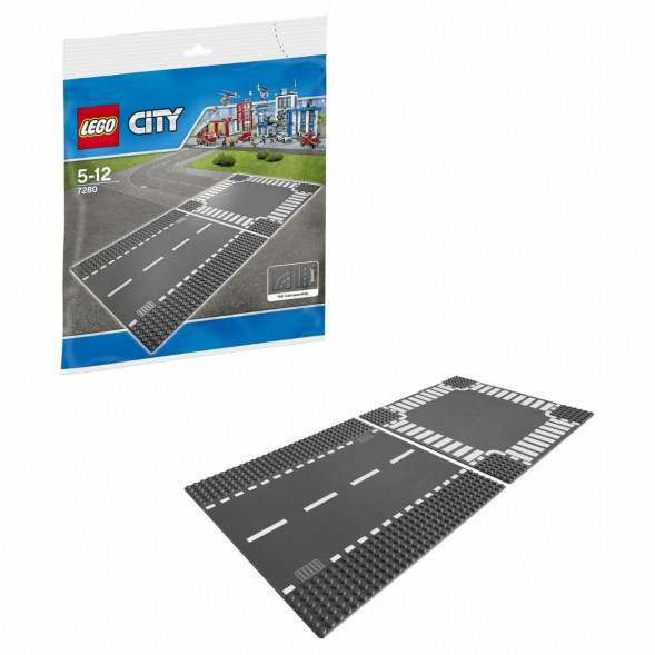 Конструктор LEGO City 7280 Прямая дорога и перекрёсток в Хабаровске