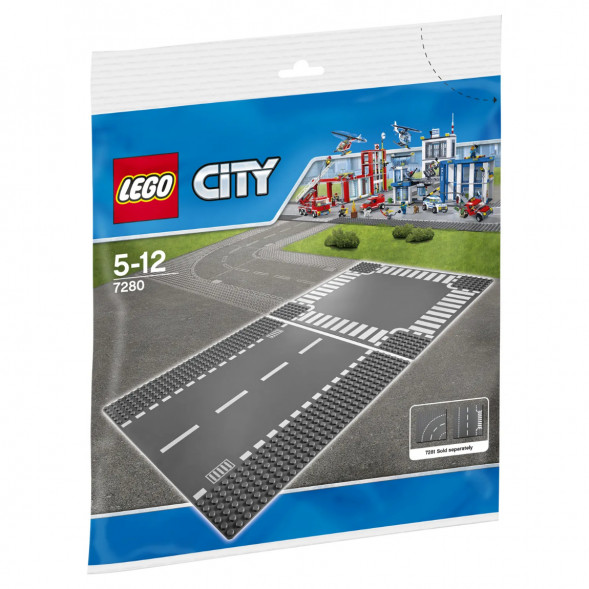 Конструктор LEGO City 7280 Прямая дорога и перекрёсток в Хабаровске