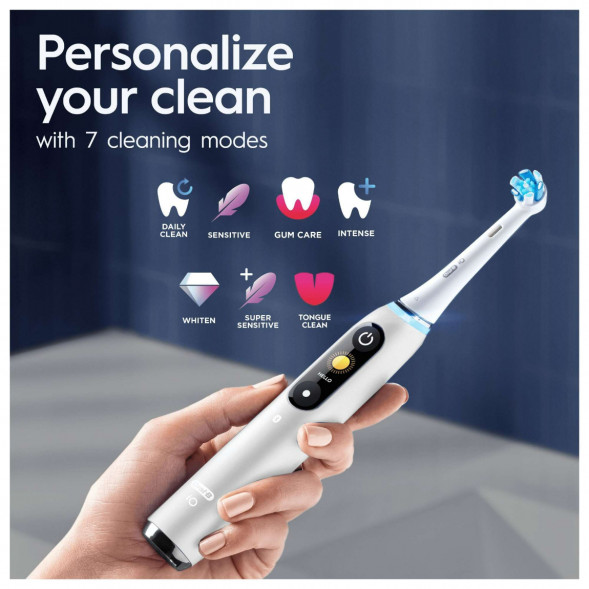 Электрическая зубная щетка Oral-B iO Series 9s (387224), White в Хабаровске