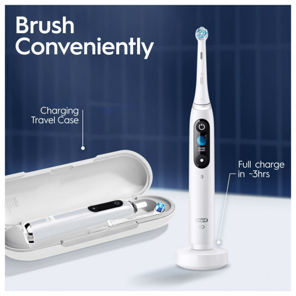 Электрическая зубная щетка Oral-B iO Series 9s (387224), White в Хабаровске