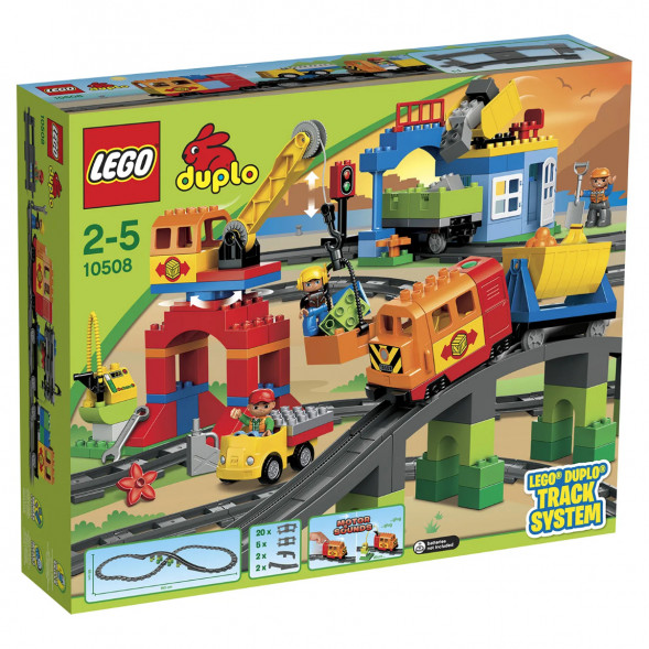 Конструктор LEGO DUPLO Town 10508 Большой поезд в Хабаровске