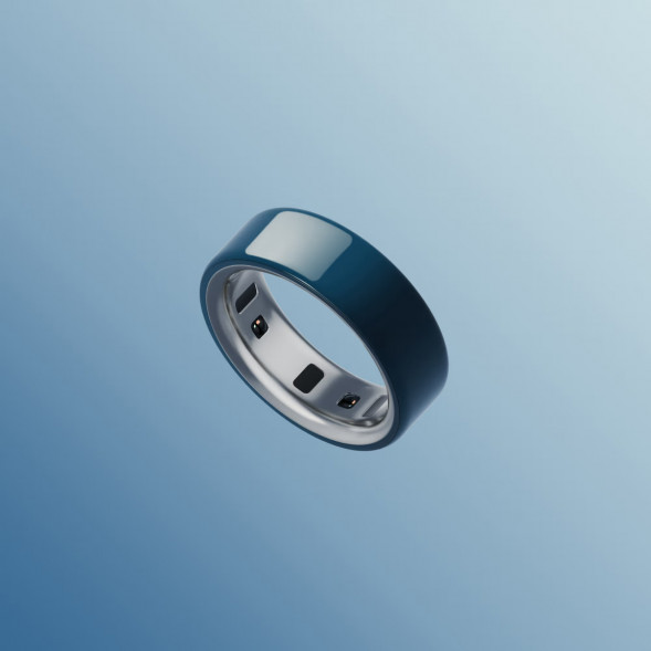 Умное кольцо Oura Ring 4 Ceramic (размер 8), Темная ночь/Midnight в Хабаровске