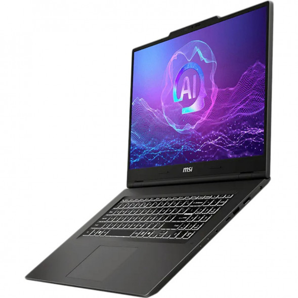 Ноутбук MSI Venture 17 AI A2HMG-014XRU (17.3&amp;quot;, IPS, Intel Core Ultra 5 225H 1.7ГГц, 14-ядерный, 16ГБ DDR5, 512ГБ SSD, Intel Arc, FreeDOS), серый в Хабаровске