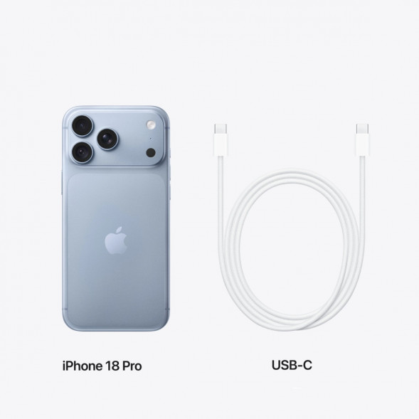 Смартфон Apple iPhone 18 Pro 512GB (eSIM), Glacier в Хабаровске