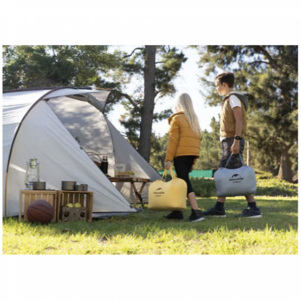 Спальный мешок Naturehike C180 (190x75см), желтый в Хабаровске
