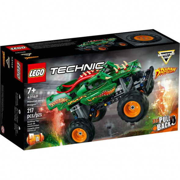 Конструктор LEGO Technic 42149 Монстер Джем «Дракон» в Хабаровске