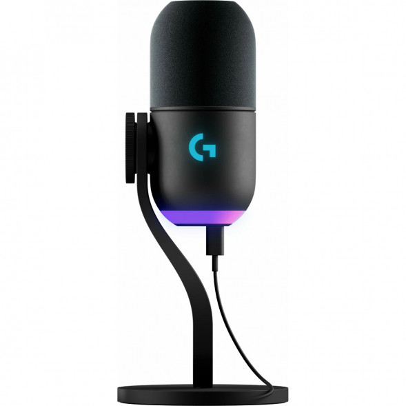 Микрофон Logitech Yeti GX (988-000569), черный в Хабаровске