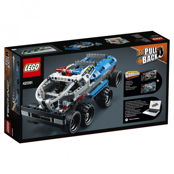 Конструктор LEGO Technic 42091 Полицейская погоня в Хабаровске