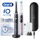 Набор из 2-х электрических зубных щеток Oral-B iO Series 9 Duo, Black Onyx и Rose Quartz в Хабаровске