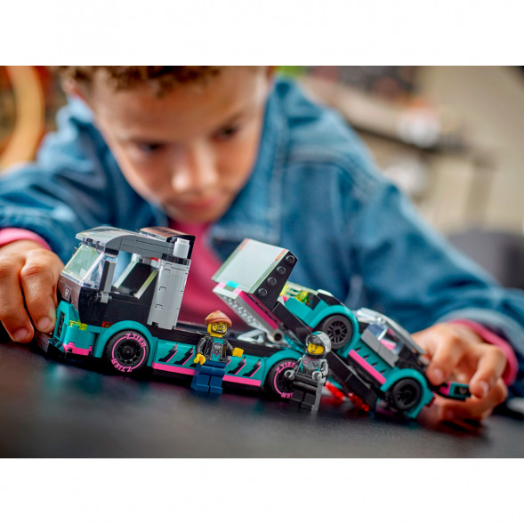Конструктор LEGO City 60406 Гоночный автомобиль и автовоз в Хабаровске