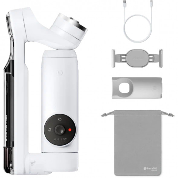 Cтабилизатор для смартфона Insta360 Flow Standalone Summit White, белый в Хабаровске