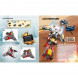 Книга и набор кубиков LEGO Star Wars Buch &amp;amp; Steine-Set Fur 8 einmalige Lego Modelle! в Хабаровске