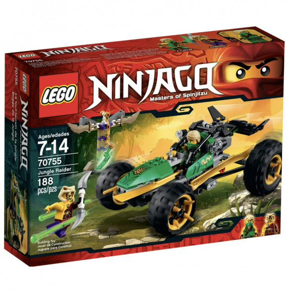 Конструктор LEGO Ninjago 70755 Тропический багги зелёного ниндзя в Хабаровске