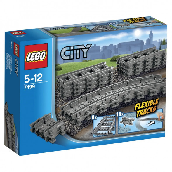 Конструктор LEGO City Trains 7499 Гибкие пути в Хабаровске