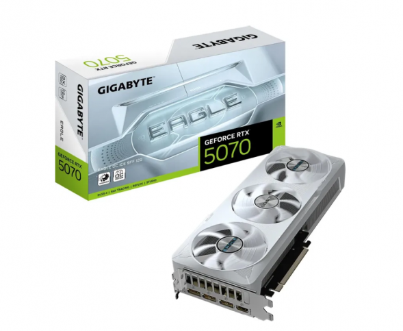 Видеокарта Gigabyte RTX 5070 EAGLE OC ICE SFF 12G, 12 Гб GDDR7 в Хабаровске