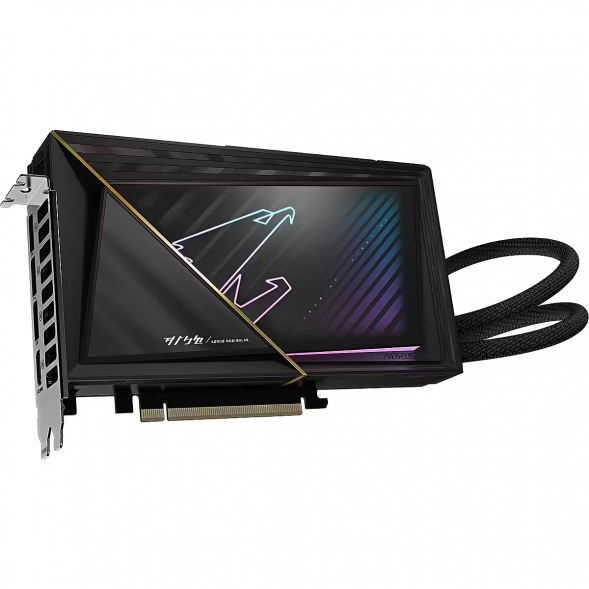 Видеокарта Gigabyte GeForce RTX 5080 XTREME WATERFORCE 16GB GDDR7 256bit Liquid Cooling GV-N5080AORUSX W-16GD в Хабаровске
