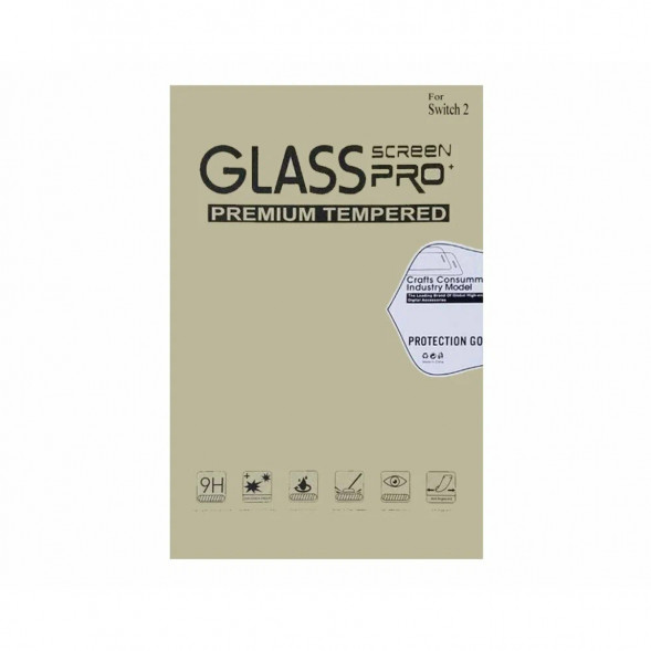 Защитное стекло Glass Screen PRO+ Premium Tempered для Nintendo Switch 2 в Хабаровске