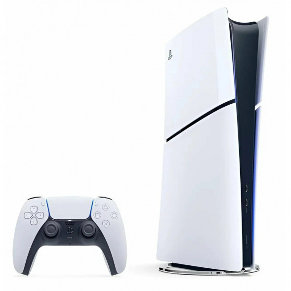 Игровая приставка Sony PlayStation 5 Slim 825 ГБ без дисковода, белый в Хабаровске