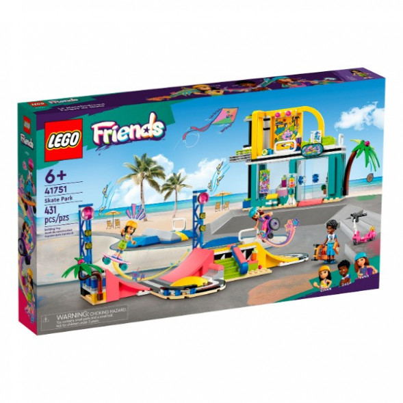 Конструктор LEGO Friends 41751 Скейт-парк в Хабаровске