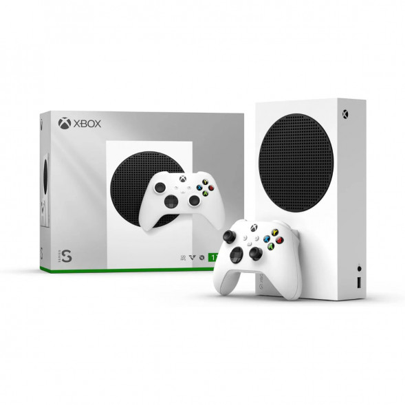 Игровая приставка Microsoft Xbox Series S, 1 ТБ, белый в Хабаровске