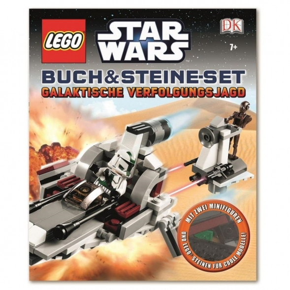Книга и набор кубиков LEGO Star Wars Buch &amp;amp; Steine-Set: Galaktische Verfolgungsjagd в Хабаровске