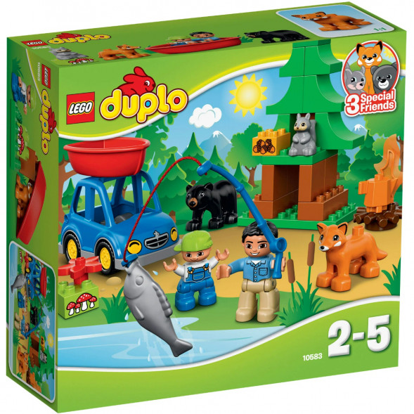 Конструктор LEGO DUPLO 10583 Рыбалка в лесу в Хабаровске