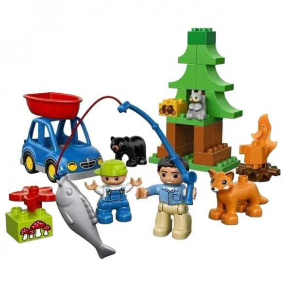 Конструктор LEGO DUPLO 10583 Рыбалка в лесу в Хабаровске