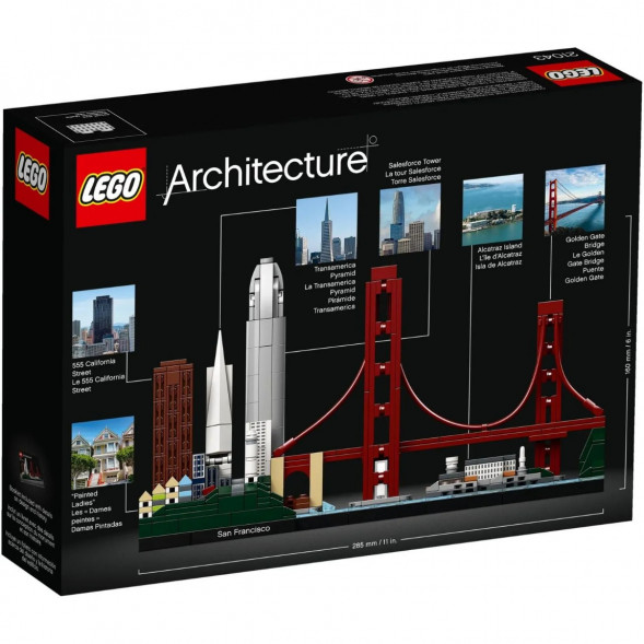 Конструктор LEGO Architecture 21043 Сан-Франциско в Хабаровске