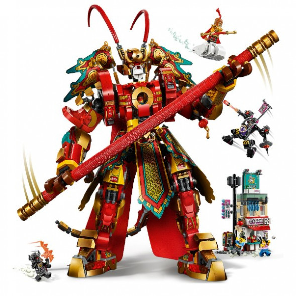 Конструктор LEGO Monkie Kid 80012 Боевой робот Царя Обезьян в Хабаровске