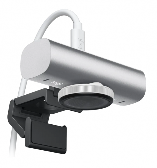 Веб-камера Logitech MX Brio 4K, Pale Grey в Хабаровске