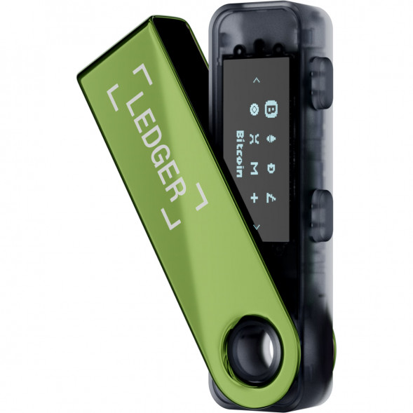 Криптокошелек Ledger Nano S Plus 1 шт., Oxidate Green в Хабаровске