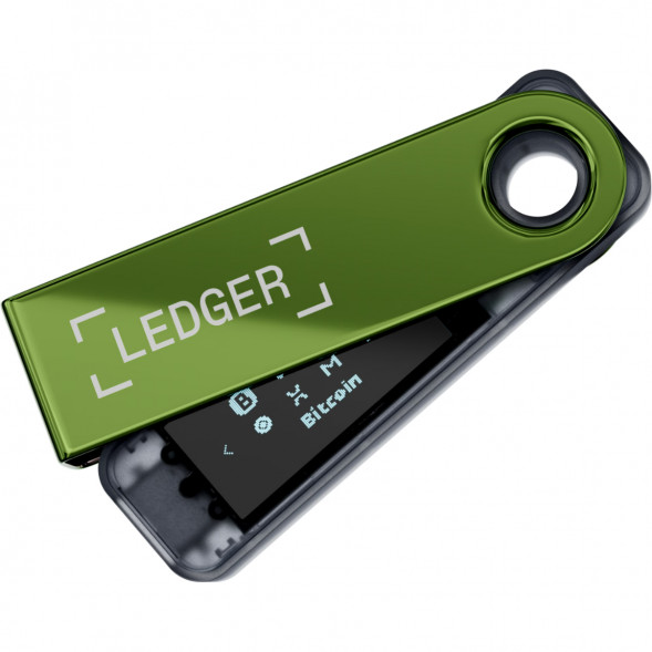 Криптокошелек Ledger Nano S Plus 1 шт., Oxidate Green в Хабаровске