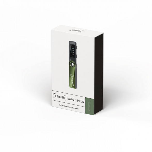 Криптокошелек Ledger Nano S Plus 1 шт., Oxidate Green в Хабаровске
